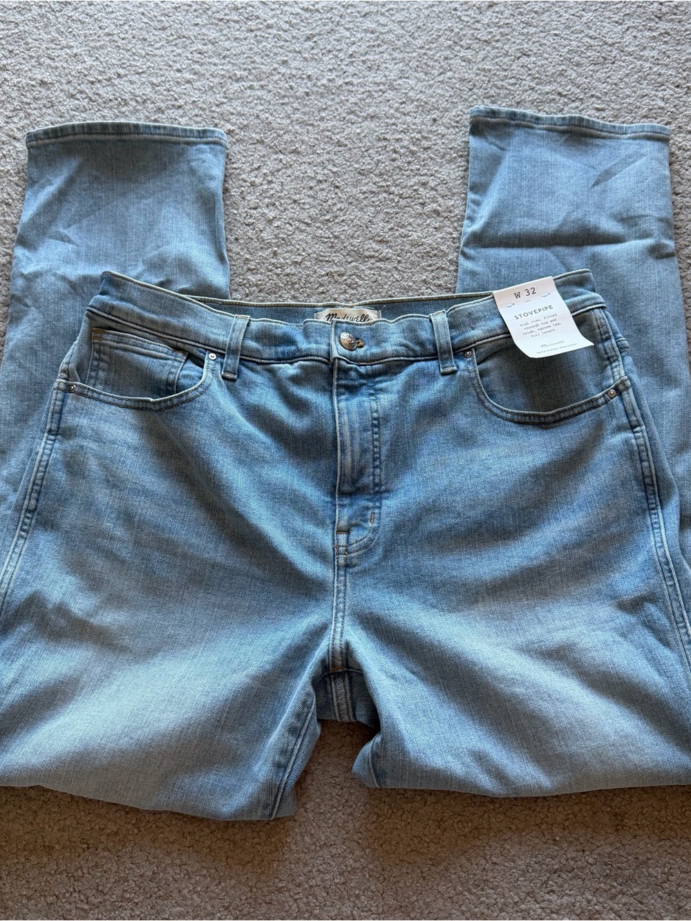 MADEWELL STOVEPIPE JEANS! ✨